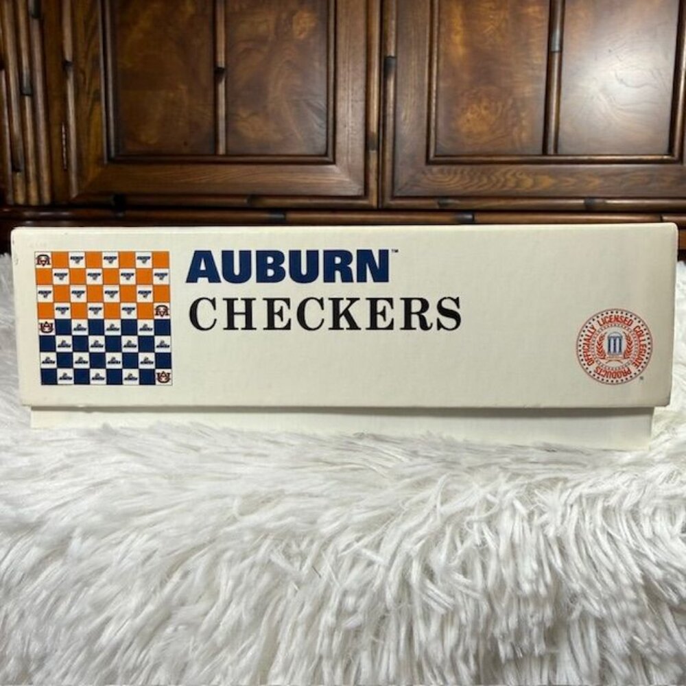 Vintage Auburn University Helmet Checkers - Picture 11 of 15